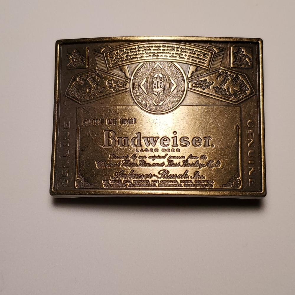 Budwiser Belt buckle
